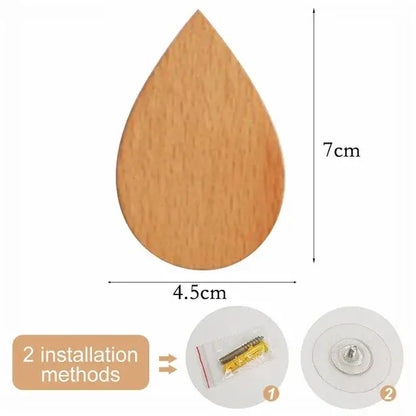 Cute Animal Wooden Wall Hook – Kids Room Coat & Key Holder Decor